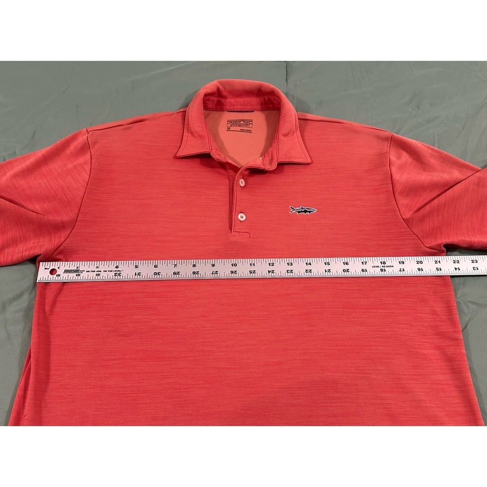 Patagonia Men's Sunshade Polo – Tarpon Fitz Roy (Size M) - Picture 2 of 12